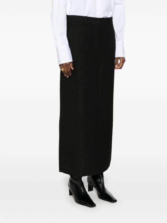 26FW 토템 미디 스커트 251WRB4288FB0026 001 BLACK - TOTEME