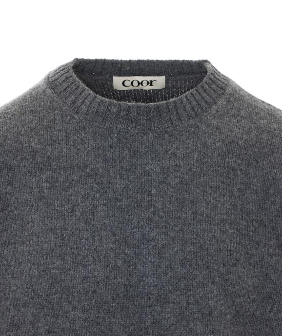 26FW 쿠어 스웨터 CXF4KT17C MEG GREY - COOR