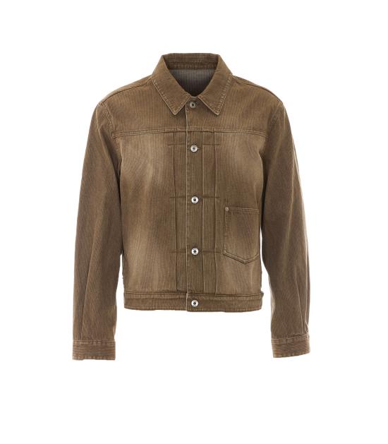 26FW 쿠어 데님 자켓 CXG4DJ01K WBE BEIGE