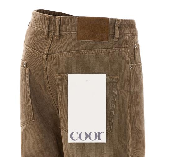 26FW 쿠어 데님 팬츠 CXG4DP12K WBE BEIGE - COOR