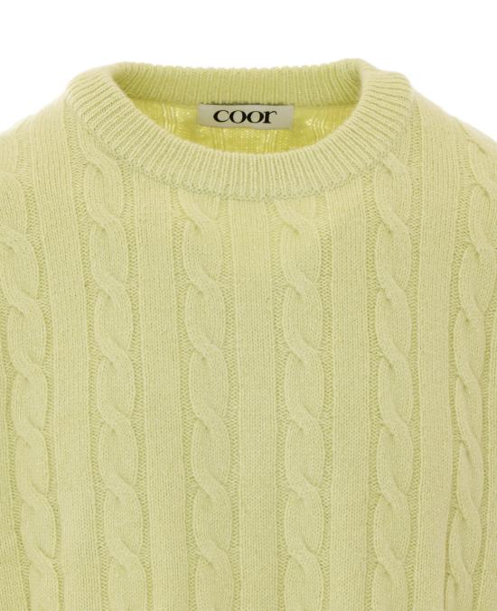 26FW 쿠어 스웨터 CXG4KT03K LGN GREEN - COOR