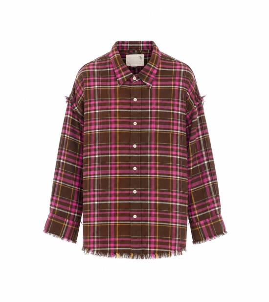 26FW 알13 셔츠 R13WR075 R931B MULTICOLOR