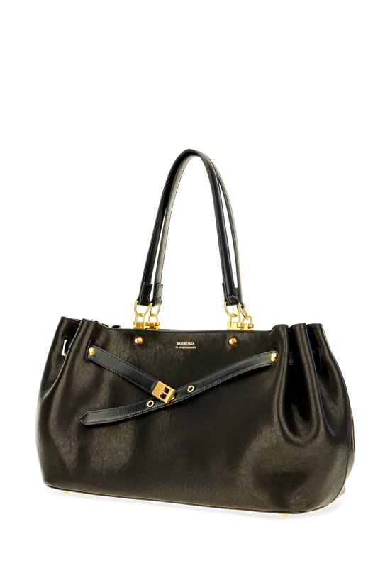 26FW 발렌시아가 팬 캐리 올 백 미디엄 A007J62ACT4 1000 Black - BALENCIAGA