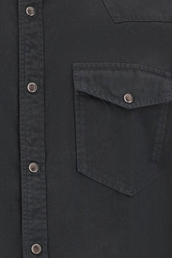 26FW 싸쿠스 긴팔 셔츠 714ML31189 998 Black - XACUS