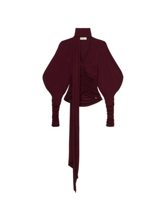 26FW 블루마린 셔츠 RF6078J1618 91317 BURGUNDY