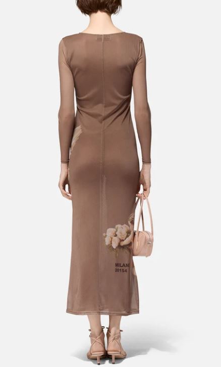 26FW 피오루찌 미디 원피스 W26PFDRL010 PL01GY01 BROWN - FIORUCCI
