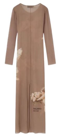 26FW 피오루찌 미디 원피스 W26PFDRL010 PL01GY01 BROWN - FIORUCCI