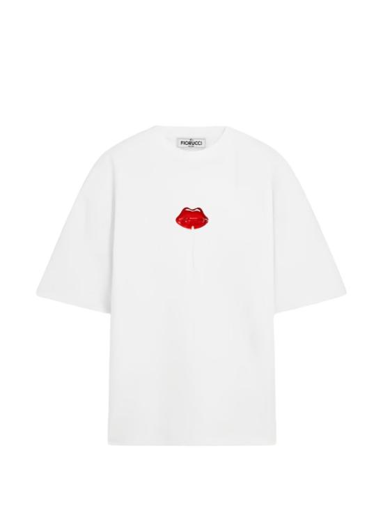 26FW 피오루찌 반팔 티셔츠 W26PFJTS002 CJ13WH03 WHITE - FIORUCCI