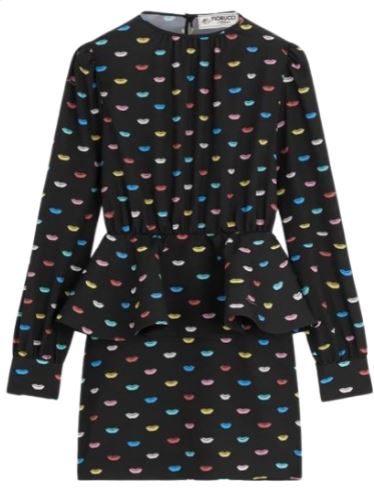 26FW 피오루찌 미디 원피스 W26PFDRS032 VI08MU01 MULTICOLOR
