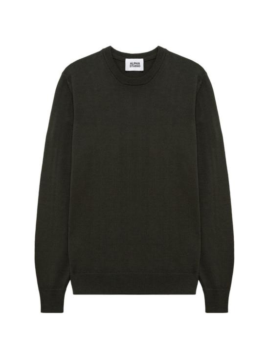 26FW 알파 스웨터 AU7020C 1010 MILITARE