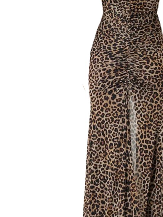 26FW 블루마린 미디 원피스 RF6074J1619 L9655 TOFFEE BROWN BLACK - BLUMARINE
