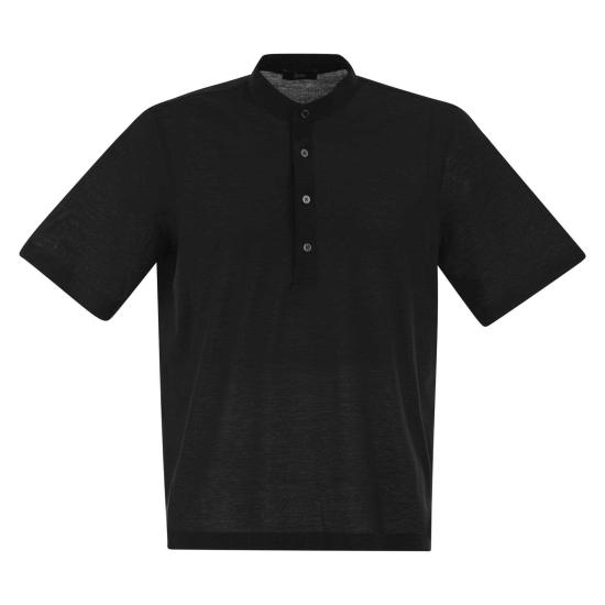 26SS 에르노 반팔 티셔츠 JPL00143U52005 9300 NERO
