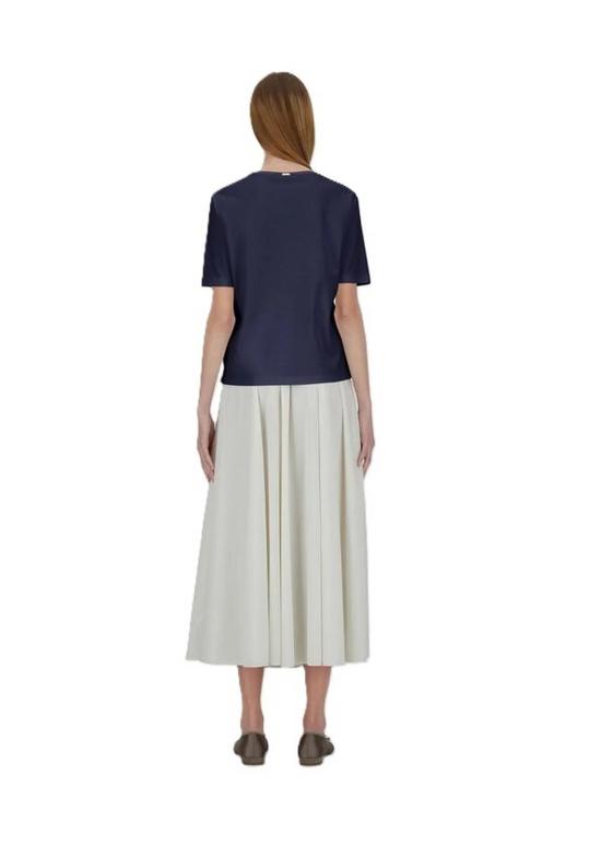 26SS 에르노 반팔 티셔츠 JG000258DM0152063 9200 BLU - HERNO