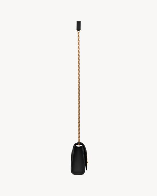 26SS 생로랑 모노그램 엔벨로프 스몰백 600195BOW91 1000 BLACK - SAINT LAURENT