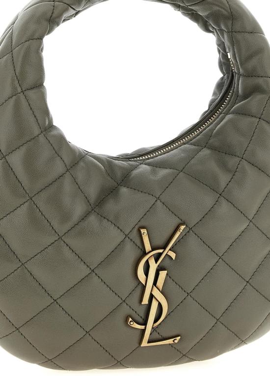 26SS 생로랑 이카리노 퀼티드 나파 토트백 851689AAANG 3775 DK STRONG MOSS - SAINT LAURENT