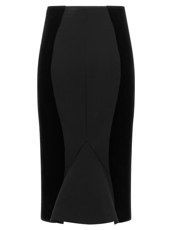 26FW 자크뮈스 미디 스커트 26HSKW00700AW00369990 Black - JACQUEMUS