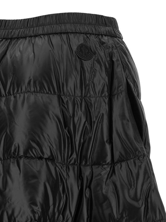 26FW 몽클레어 미디 스커트 L20932D00051597YG999 Black - MONCLER