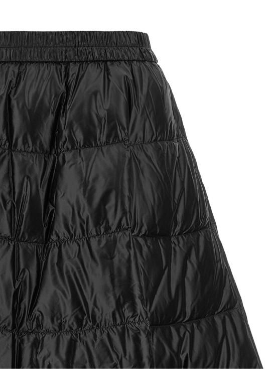 26FW 몽클레어 미디 스커트 L20932D00051597YG999 Black - MONCLER
