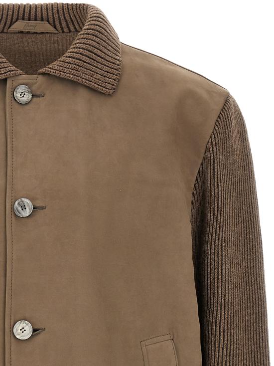 26FW 브리오니 무스탕 PLDF0LOE7052600 Brown - BRIONI