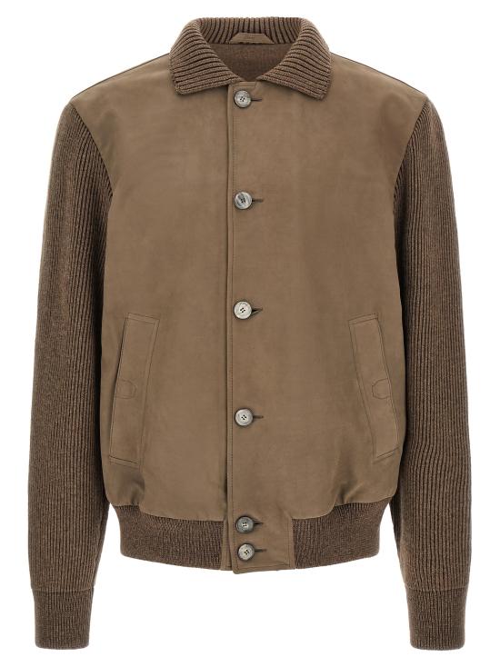 26FW 브리오니 무스탕 PLDF0LOE7052600 Brown