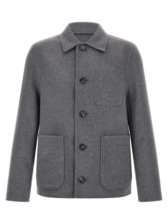 26FW 아미 자켓 HJK844WV0217A226 Gray