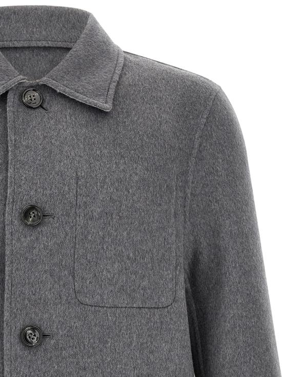 26FW 아미 자켓 HJK844WV0217A226 Gray - AMI