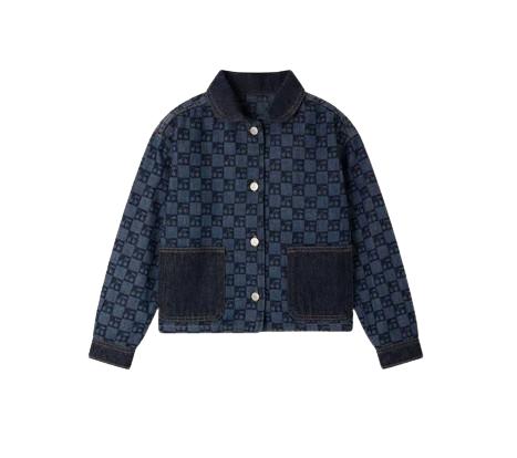 26FW [키즈] 봉쁘앙 자켓 W06GJAW00003 617 BLUE