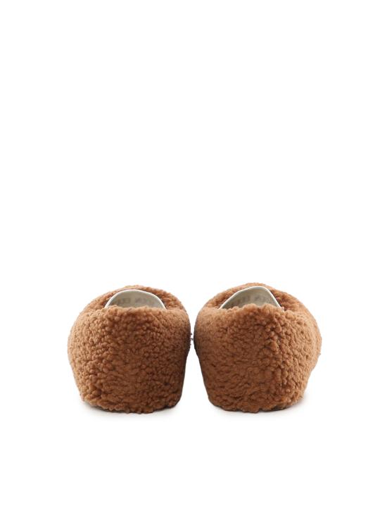 26FW 문부츠 시어링 퍼 발레리나 플랫슈즈 80D2400010 M008 BEIGE - MOON BOOT