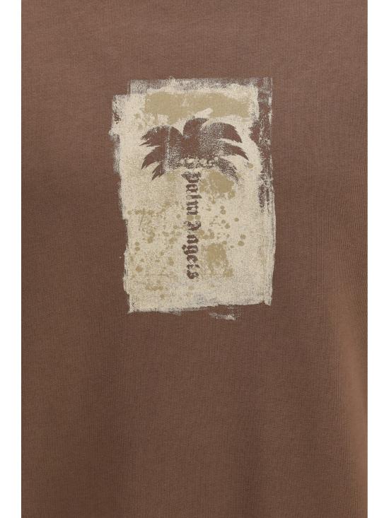 26FW 팜앤젤스 스웨터 PAMBA004FL006 6063 MARRONE - PALM ANGELS