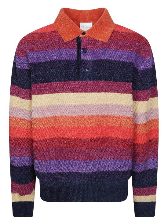 26FW 드롤드무슈 폴로 티셔츠 MPO240PL196 MU MULTICOLOR
