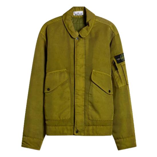 26FW 스톤 아일랜드 덴스 옥스포드 나일론-TC 자켓 L2S154100035S0442 V005R VERDE