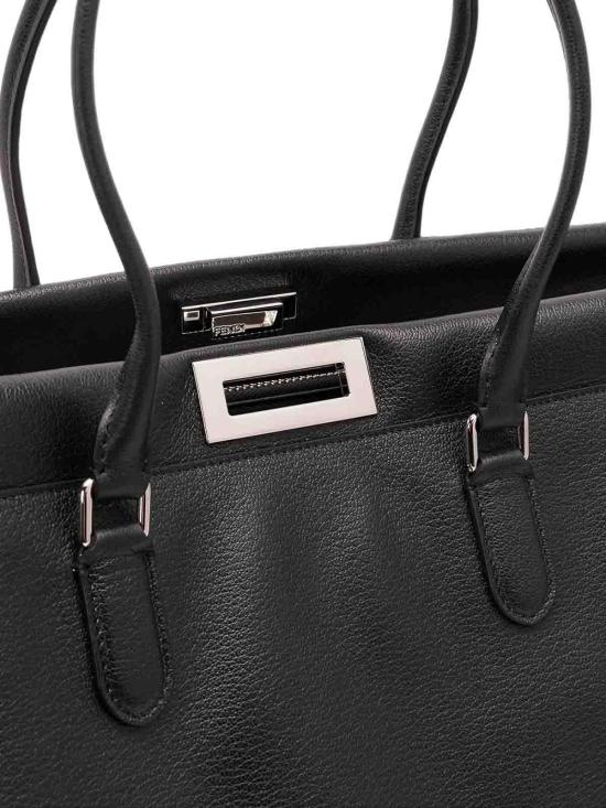 26FW 펜디 토트백 7VA701B1E3F0QA1 BLACK - FENDI