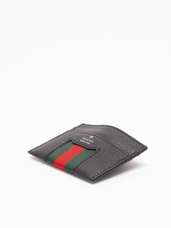 26FW 구찌 웹 트레이드마크 카드케이스 웹 트레이드마크 카드케이스 A0076XAAHAL1053 - GUCCI