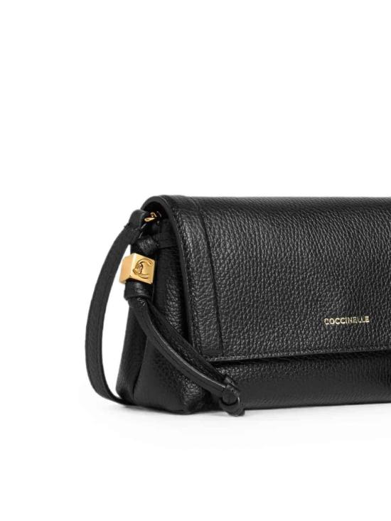 26FW 코치넬리 클러치/파우치 E5VCA550101001 BLACK - COCCINELLE