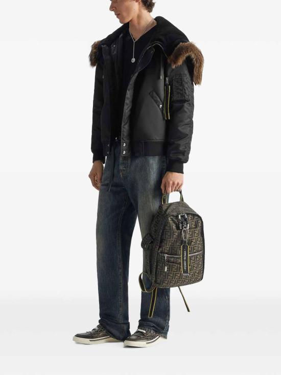 26FW 펜디 백팩 7VZ096B12NF1PR4 BLACK - FENDI