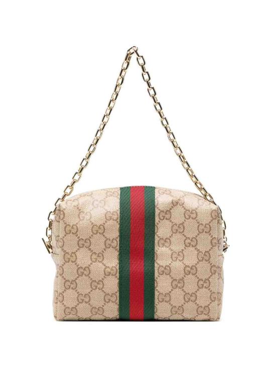 26FW 구찌 웹 미니 캔버스 카메라백 A006XFFAF8R8547 BEIGE - GUCCI