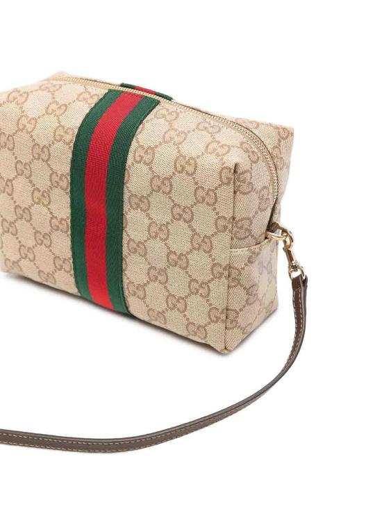 26FW 구찌 웹 미니 캔버스 카메라백 A006XFFAF8R8547 BEIGE - GUCCI