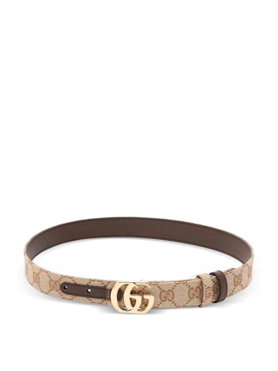 26FW 구찌 리버시블 컷 GG 마몬트 벨트 A006M2FAF7J9651 BEIGE