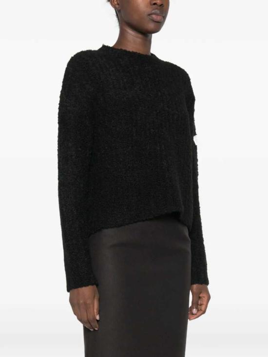 26FW MM6 메종마르지엘라 스웨터 S62HL0055M13342 900 BLACK - MM6 MAISON MARGIELA