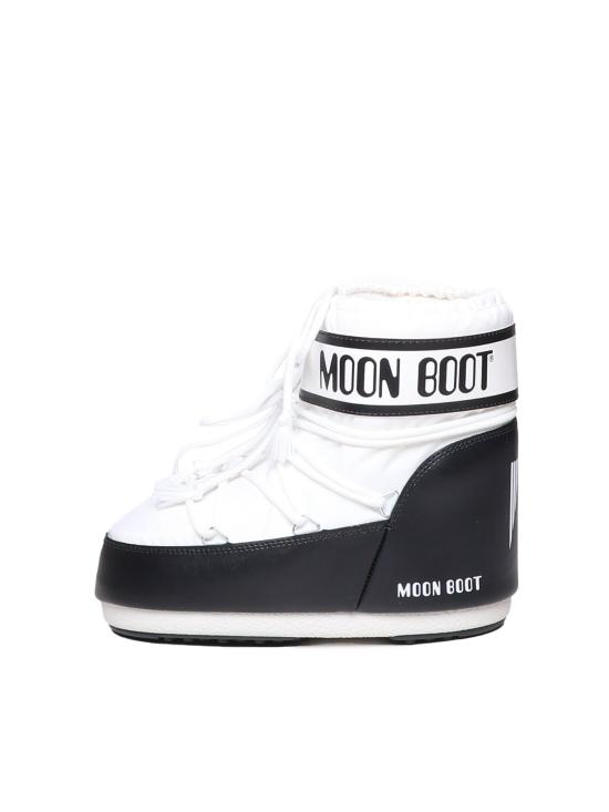 26FW 문부츠 아이콘 나일론 로우 부츠 80D1409340 A001 WHITE - MOON BOOT