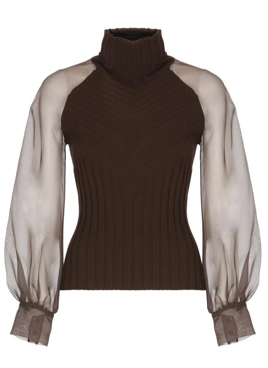 26FW 디익스테리어 스웨터 63335 14CIO BROWN