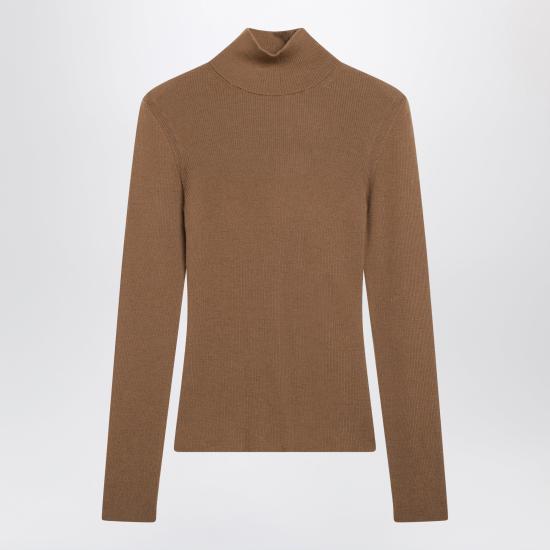 26FW 막스마라 긴팔 티셔츠 MXSCAVALLOWO Brown