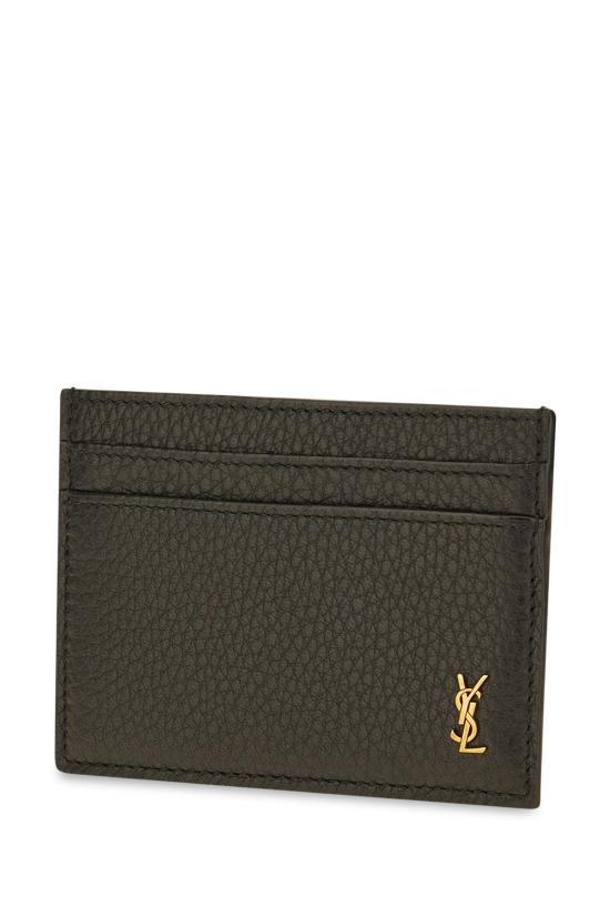 26FW 생로랑 타이니 카산드라 카드 케이스 그레인드 레더 847951AAET9 1000 NOIR - SAINT LAURENT
