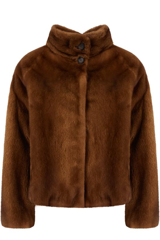 26FW 올리비아 V 아우터 V2634SPIGAVISONE DEMIBUFF Brown