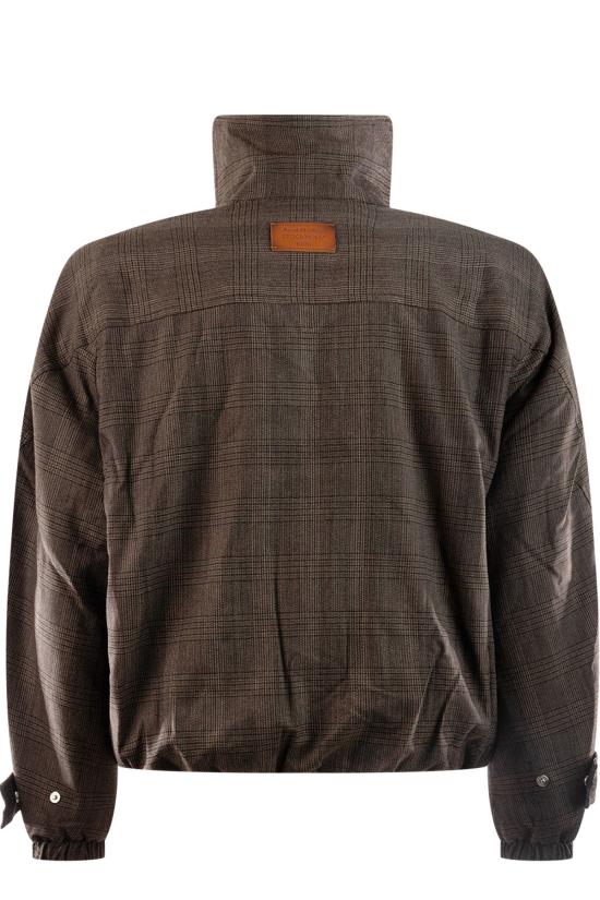 26FW 아크네 스튜디오 벌룬 하이넥 울 재킷 A90740 AHB Brown - ACNE STUDIOS