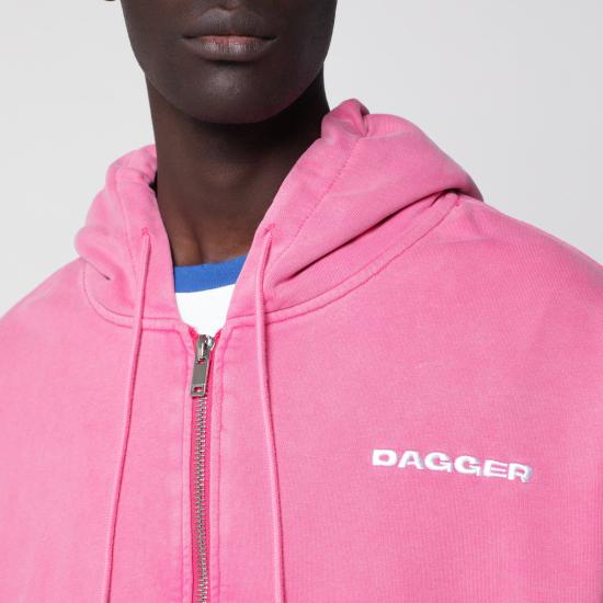 26FW 대거 후드 티셔츠 81015CO Pink - DAGGER