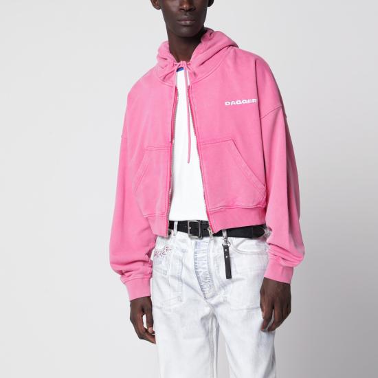 26FW 대거 후드 티셔츠 81015CO Pink