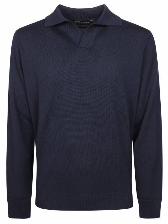 26FW 필리포 드 로렌티스 폴로 티셔츠 PL3MLSKWM8R 890 BLU