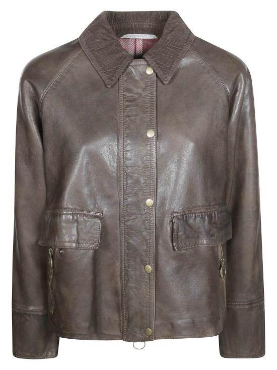 26FW 더 잭 레더스 자켓 GLAMISGL J31 MARRONE