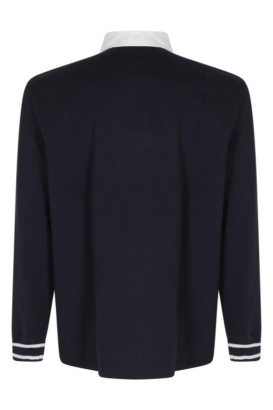 26FW 드롤드무슈 폴로 티셔츠 MPL190CO248 099 Blue - DROLE DE MONSIEUR